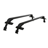Universal Car Roof Racks Pod Aluminium Cross Bars Clamps Lockable 90cm Black CAR-RFBAR-5501-100-BK