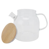 Transparent Glass Tea Pot 600ml Large Capacity Heat Resistant Water Kettle for Home Office Use V1294-YM0901-3118210113311