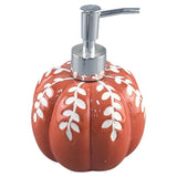 Halloween Pumpkin Soap Dispenser Ceramic Refillable Lotion Pump Bottle For Fall Bathroom Kitchen V1369-AZ3-W-14968