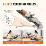 VEVOR Baby Bouncer Folding Bouncer Seat Chair for Babies with 2 Reclining Angles V952-YEYYQZCKDJWWODJ6WV0