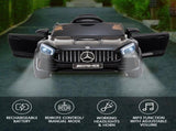 Kahuna Mercedes Benz Licensed Kids Electric Ride On Car Remote Control Black CAR-GTR-BK