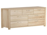 Artiss 7 Chest of Drawers - MAXI Pine FURNI-N-MAXI-CDR03-WD-AB