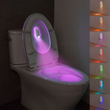 2-in-1 Motion Sensor Night Light with Toilet Light Function, 8 Color RGB Glow, Waterproof V1341-ZY-D4UEBA52-3PCS