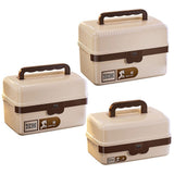 Multi Layer Plastic Storage Box, Portable Folding Organizer, for Art Sewing Supplies And Daily Small V1369-AZ3-W-09799
