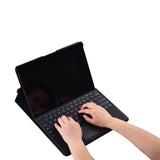 Black Leather Tablet Case For Microsoft Surface Pro X With Power Bag - 13 Inch PRL-6091191060DBT