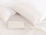 MULBERRY SILK PILLOW CASE TWIN PACK - SIZE 51X76CM - WHITE ABM-202022