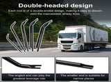 5-Piece Air Line Disconnect Tool Set Double-Ended Design, Wide Compatibility, Ideal for Quick V1369-AZ3-W-12043