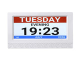 Artiss 7" Smart Digital Clock Calendar HD IPS Touchscreen Weather Photo Frame DDC-7INCH-WIFI-WH