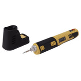 Portable Cordless Soldering Iron Kit Cordless Soldering Iron with Rechargeable Lithium Ion Battery V1294-YM0521-3114230047911