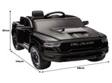 Kahuna Ram 1500 RHO Kids Electric Ride On Car with Remote Control CAR-DDR-618-BK
