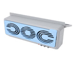 Car Solar Exhaust Fan Cooling Fan Quiet Multifunctional Solar Power Car Window Vent Fan Air V1294-YM0901-3113240173612