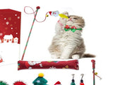 Xmas Advent Calendar Plastic Cute Cat Pet Toy Xmas Surprise Blind Box for Kids Party Favor Gifts V1294-YM0901-3115240110311