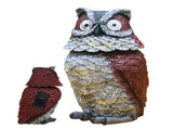 Owl Garden Statues Garden Decor LED Light,Outdoor Statues Garden Decor for Outside,Realistic V1366-AZ2-W-13821