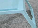 Laptop Bed Tray Table Portable Lightweight Mini Picnic Table for Laptop Working Writing Blue V1294-YM0523-3116220003611