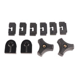 Tri Fold Tonneau Cover Clamp Kit, Direct Replacement Tonneau Cover Clamp Fitment Wear Resistant V1369-AZ3-W-16220