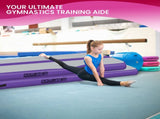 Powertrain Airtrack 20cm Thick 5m x 1m Inflatable Gymnastics Tumbling Mat Air Track - Purple IFM-HL-501-PGY