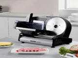 Meat Slicer 180W 190 mm Electric Deli Food Slicer for Meat Bread Cheese V952-DRQPJ180WSDPGJYA2V3