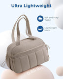 Gym Bag Woman, 24L Carry on Travel Duffle Bag with Wet Pocket, Water Resistant Weekender Bags V1258-DP02-C-1257