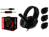 OVLENG Q7 USB Computer Headphones with Mic and Volume Control V28-AHSOVLQ7MVBLAK