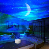 Projector for Bedroom with Bluetooth Speaker, Northern Lights Projector for Bedroom/Game Rooms/Home V1370-AZ4-06657