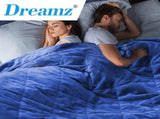 DreamZ 9KG Adults Size Anti Anxiety Blue Double BK1008-D-BL