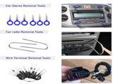 248Pcs Trim Removal Tool, Auto Push Pin Bumper Retainer Clip Set Fastener Terminal Remover Tool V1192-AZ-W-0776