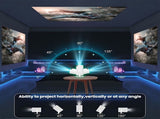 HY300 Pro mini portable projector, native 1280 * 720P support 4K / 350ANSI smart projector, with V1106-HRTY-001