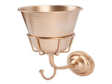 Wall Vessel Stainless Steel Vintage Wall Mounted Vase Hanging Organizer for Artificial Plants Home V1294-YM0901-3115250021111
