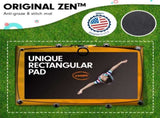 Kahuna 6 ft x 9 ft Rectangular Outdoor Trampoline with LED Basketball Set - Orange TRA-FJP-RCT-69V-LED