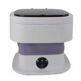 Mini Foldable Washer 60W 10L Capacity IPX4 Waterproof Portable Washing Machine for Dorm Travel V1294-YM0901-3113240009812