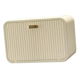 Tissue Box Cover Wall Mounted 2 in 1 Waterproof Tissue Holder Dispenser Box Cover for Bathroom Milky V1294-YM0706-3112230049612