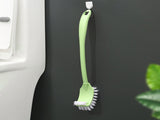 Toilet Brush Highly Efficient Wall Mounted Long Handle Ergonomic Toilet Bowl Brush Holder Set for V1294-YM0901-3112230102411