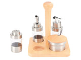 Cruet Condiment Spice Pepper Jar Box Seasoning Storage Container Pot Rack Set Kitchen Cooking V1294-YM0901-3118200170211