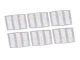40PCS Stainless Steel Weep Hole Cover Stops 2.75 Inch Brick Drain Hole Cover Can Be Cut Or Stacked V1294-YM0901-3114240102511