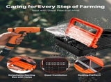 2 Tiers Chicken Nesting Boxes, 6 Compartments, Metal Egg Laying Boxes with Protective Collection V952-JSCDX3045INC4B35A002V0