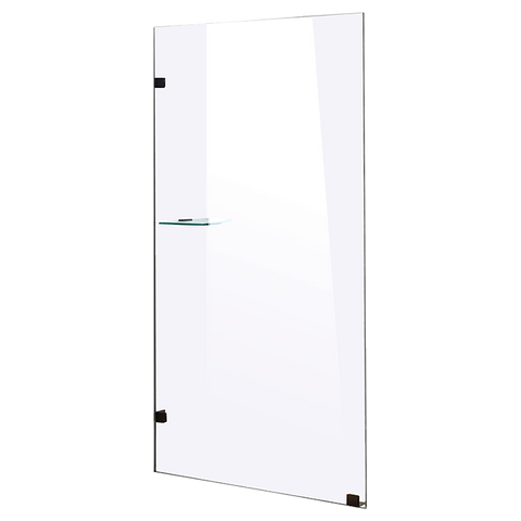 900 x 2100mm Frameless 10mm Safety Glass Shower Screen V63-828971