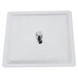 12" Stainless Steel Rainfall Shower Head Waterfall Rain Chrome Square UltraSlim V1294-YM0901-US-JY00012