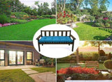 Bench Cushion for Indoor Outdoor, Waterproof Swing Cushion, Thicken Patio Bench Rocking Seat Pad for V1370-AZ4-19392