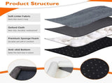 Deluxe Plush Orthopedic Dog Bed XXL - Waterproof Bolstered Sofa Bed for Large Dogs with Removable V767-P-XD178-2XL