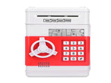 Electronic Money Saving Box ATM Password Cash Money Bank Security Lock Box for Children KidRed V1294-YM0523-3117210207212