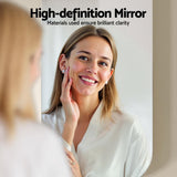 Cefito Bathroom Mirror Cabinet Medicine Shaving Arch Wall Hung 450x900mm White BV-MC-4090R-WH