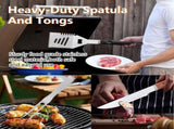 Complete Multi-Functional BBQ Tool Set, 31-Piece Deluxe BBQ Tool Set, Food-Grade Stainless Steel BBQ V1265-AU006-HEI