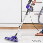 Devanti Stick Vacuum Cleaner Handheld Corded 450W Purple VAC-CD-AH-PP-AL