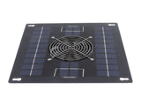 Solar Powered Exhaust Fan Monocrystalline Solar Panel Fan Kit for Chicken Coop Greenhouse Hut V1294-YM0716-3114220059311