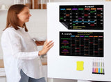 Back to College Yxwen Refrigerator Daily Calendar Whiteboard for Fridge Meal Planner White V1189-LWWAL-20260325-02110