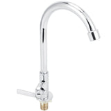 G1/2 Sink Faucet 360 Degree Rotating Stainless Steel Cold Water Tap Kitchen Bathroom Supply V1294-YM0718-3112200142911