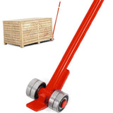 Prylever Bar 3T Capacity Steel Pry Lever Bar Heavy Duty with Wheels Prylever with 1.8 m Length V952-QG3T1.8M000000001V0