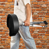 Saddle Drum Throne, 560-705 mm Height Adjustable, Padded Drum Stool Seat with Anti-Slip Feet V952-GDLSSWKBMA00FGHQKV0