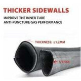 Inner Tube 4.10/3.50-4 for Wheelbarrow Lawnmower Garden Cart Stroller Generator with Valve Stem V1188-CE-MO03707