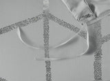 Light Grey Palermo Leaf Quilt / Doona / Duvet Cover set V745-AQ082015Q3